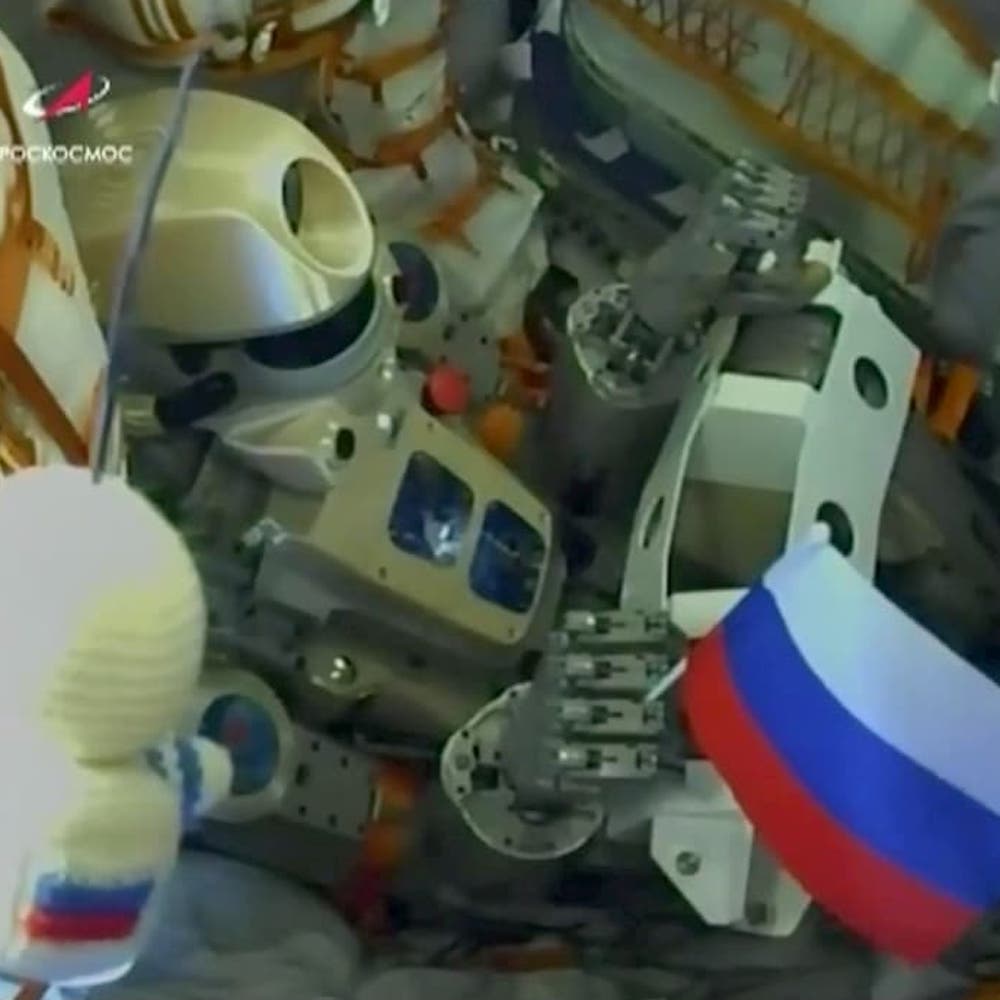 Robot cosmonauta russo in viaggio verso la Stazione Spaziale