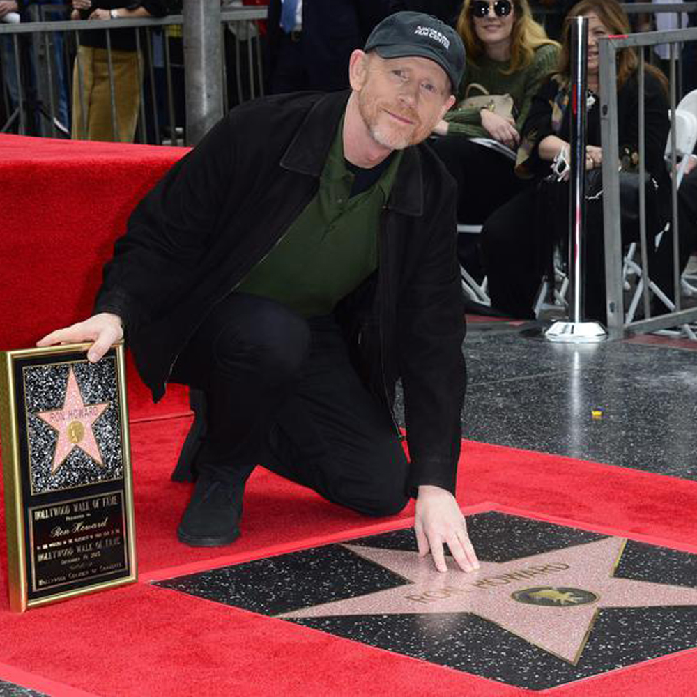 Ron Howard da Happy Days alla Walk of Fame 