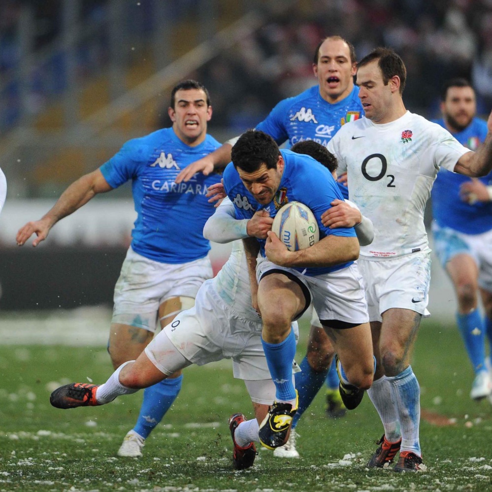 Rugby: domani a Roma l'Italia affronta gli All Blacks