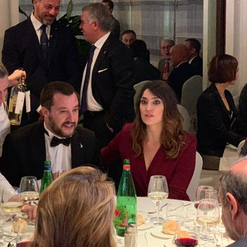 Salvini e Isoardi a cena insieme dopo il selfie social di rottura