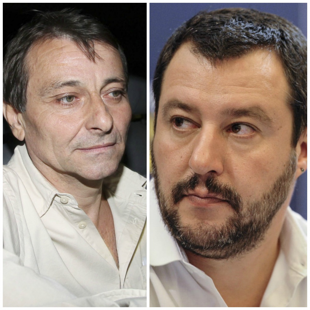 Salvini, spero che Battisti finisca in galera a vita in Italia