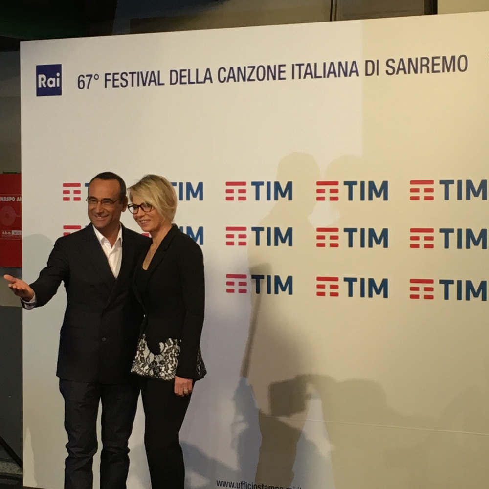 Sanremo 2017, Carlo Conti e Maria De Filippi in pole position