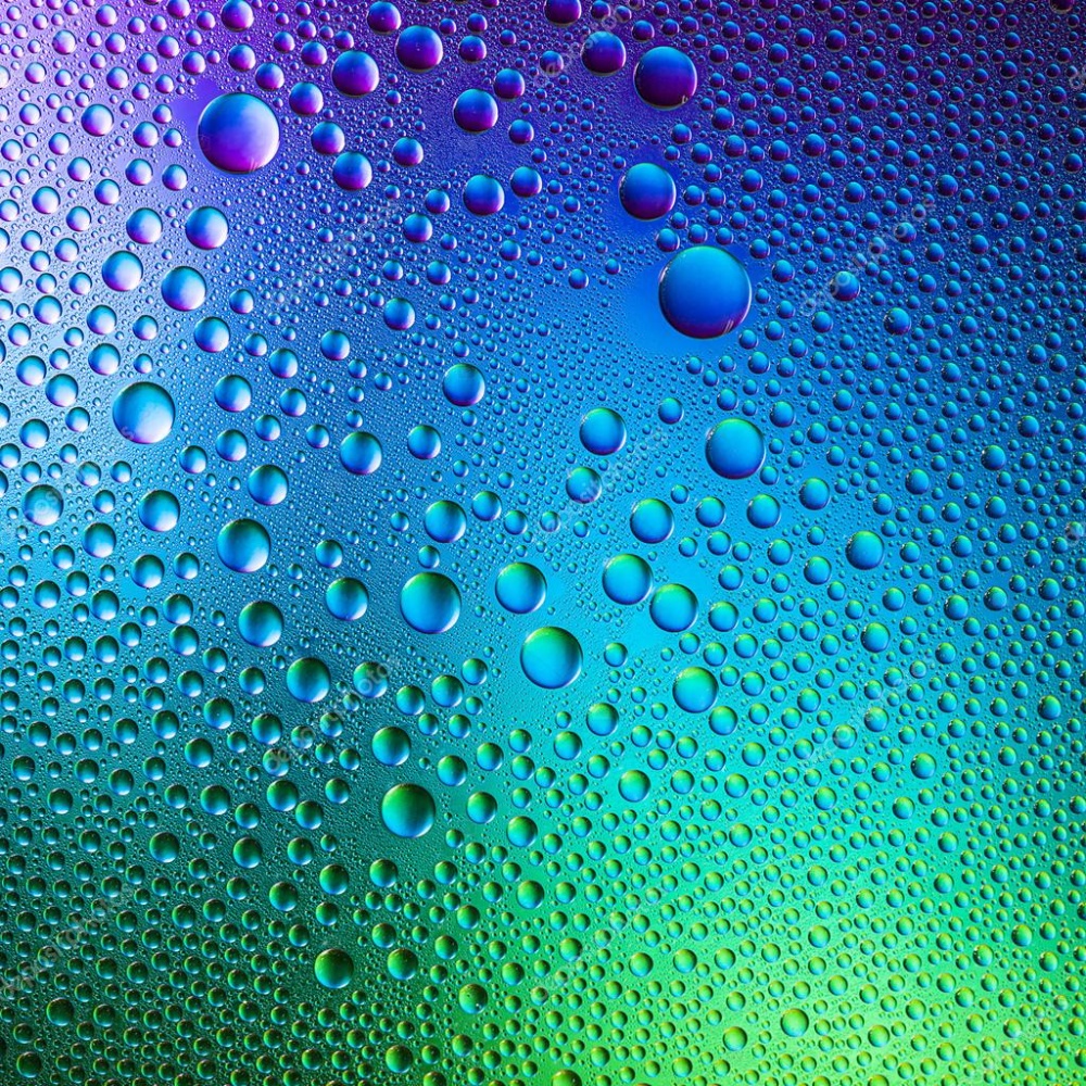 Scienza, gocce d'acqua producono colori senza inchiostro