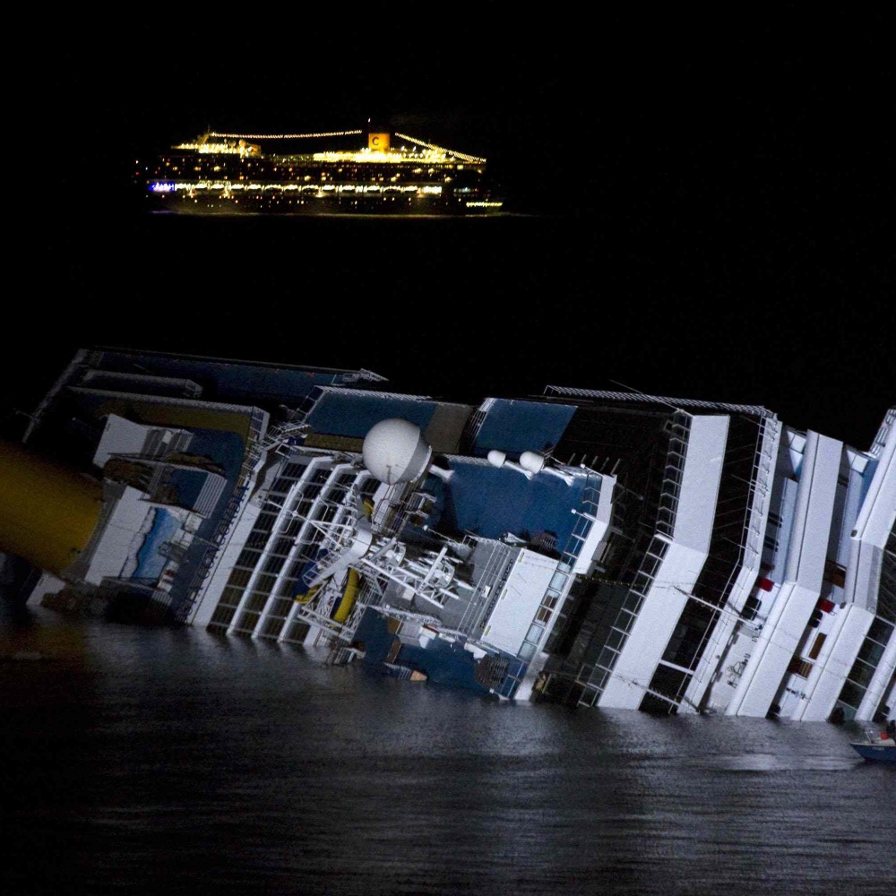 Sette anni fa il naufragio della Costa Concordia al Giglio