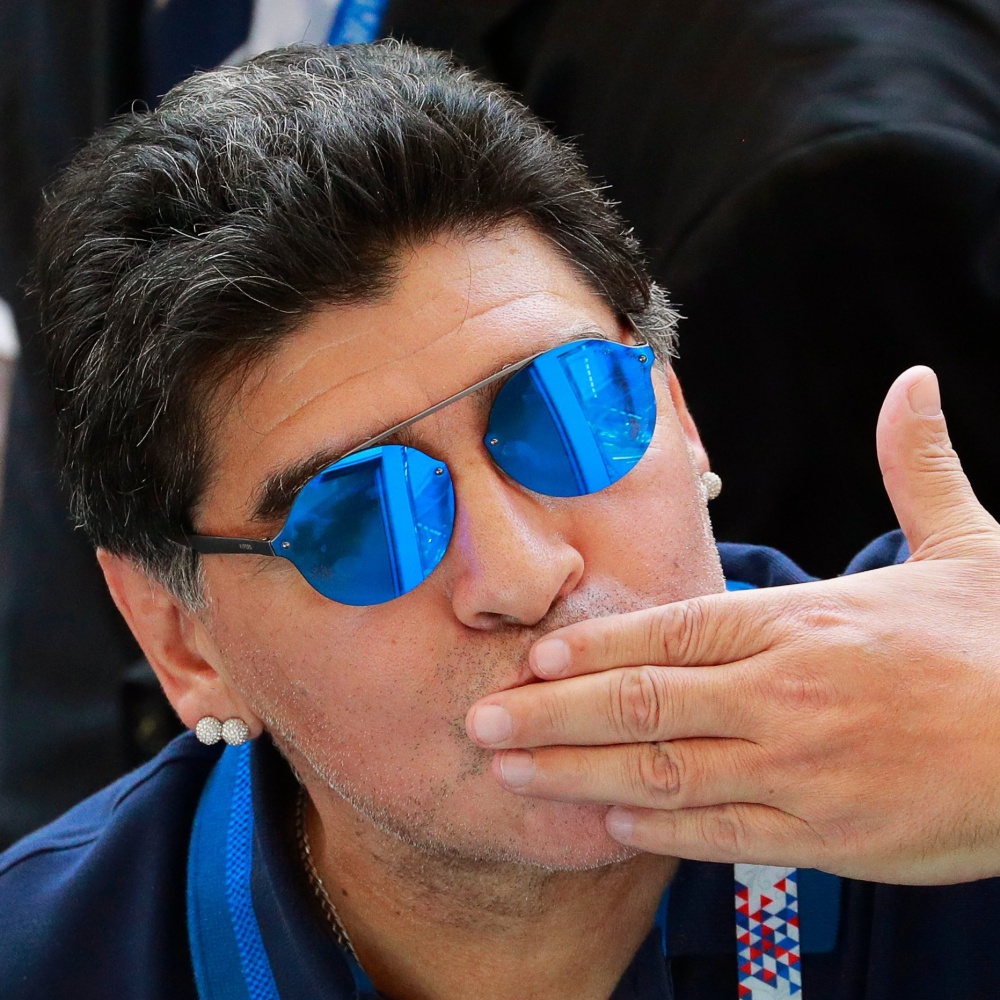Stampa argentina, Diego Maradona ricoverato in ospedale
