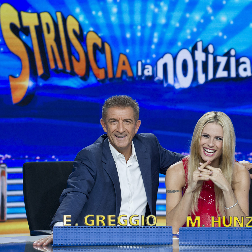 Striscia La Notizia, Ezio Greggio torna con Michelle Hunziker