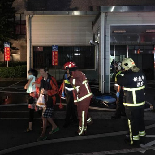 Taiwan, incendio in ospedale: 14 morti e feriti