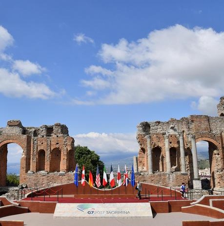 Taormina, i potenti della Terra al G7