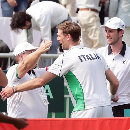 Tennis, Coppa Davis, Italia batte India e va alle finali