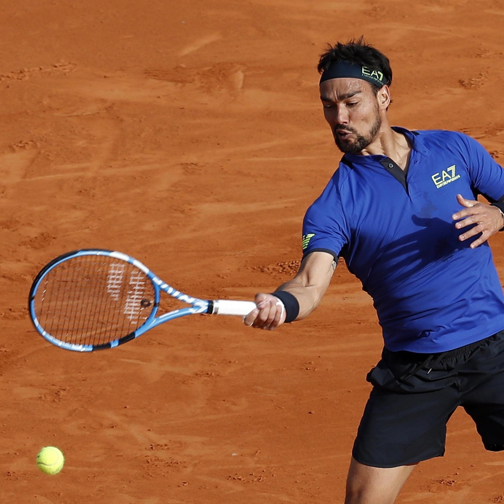 Tennis, impresa Fognini, in finale a Montecarlo, Nadal ko