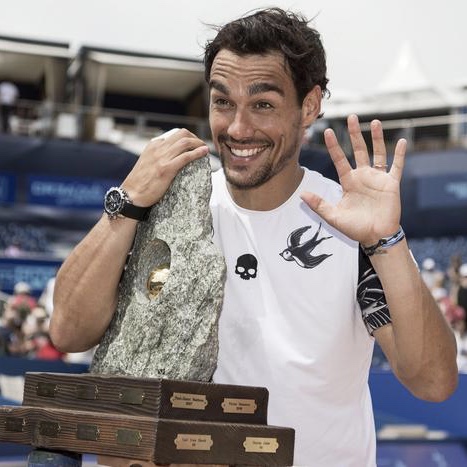 Tennis, Fognini vince a Gstaad 