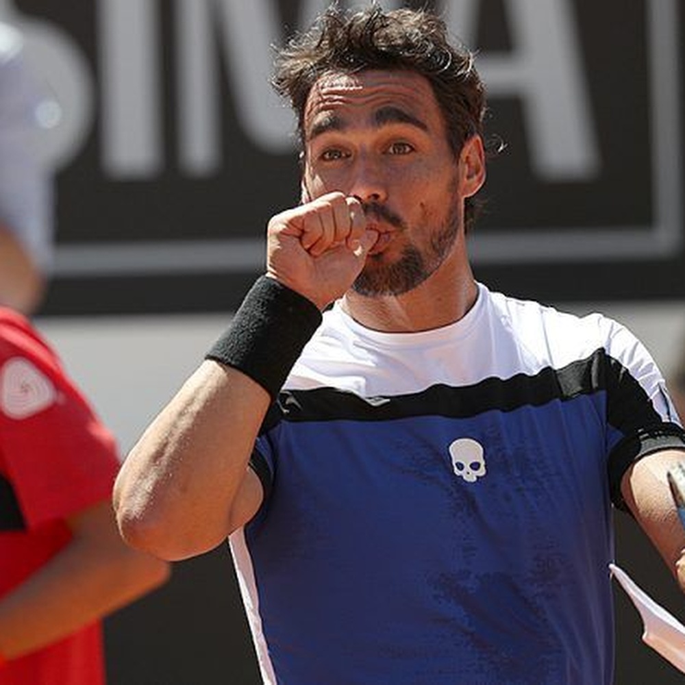 Tennis, Internazionali d'Italia, esordio vincente per Fognini