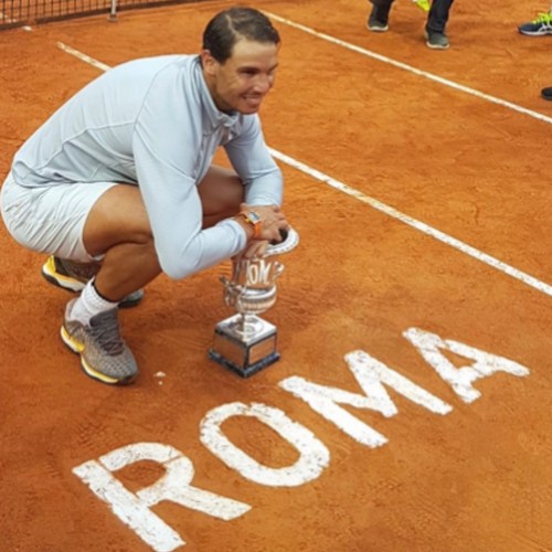 Tennis, Internazionali d’Italia, Nadal ottavo re di Roma