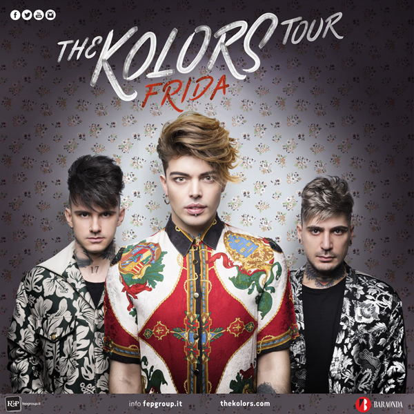 The Kolors, cinque concerti esclusivi con "Frida Tour"