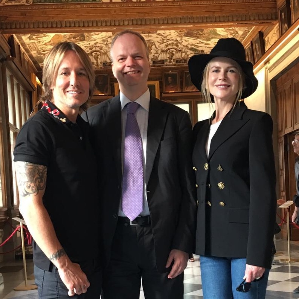 Uffizi, weekend di star, in visita Kylie Minogue e Nicole Kidman