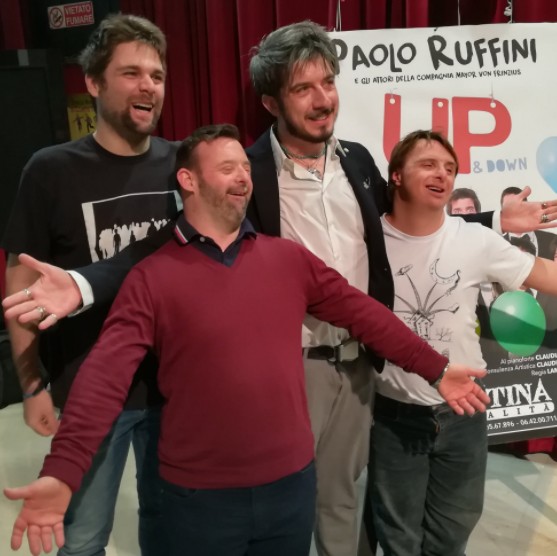 UP&Down, Paolo Ruffini: "Porto in teatro attori 'speciali'"