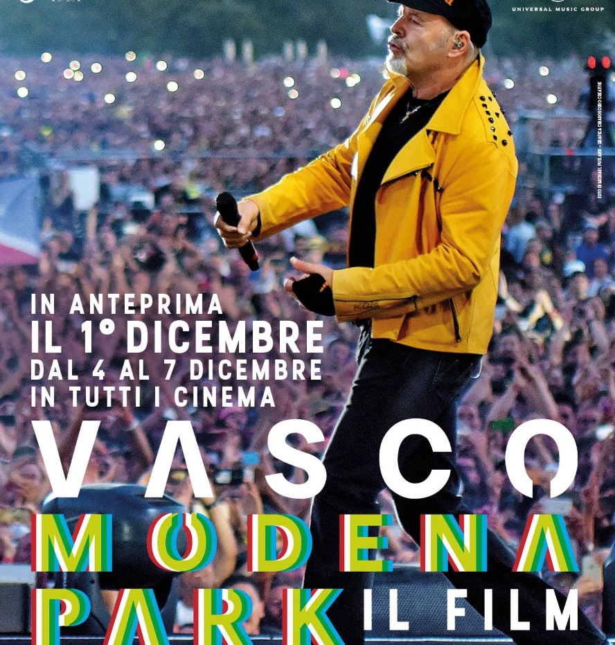 Vasco Modena Park - Il film al cinema a dicembre