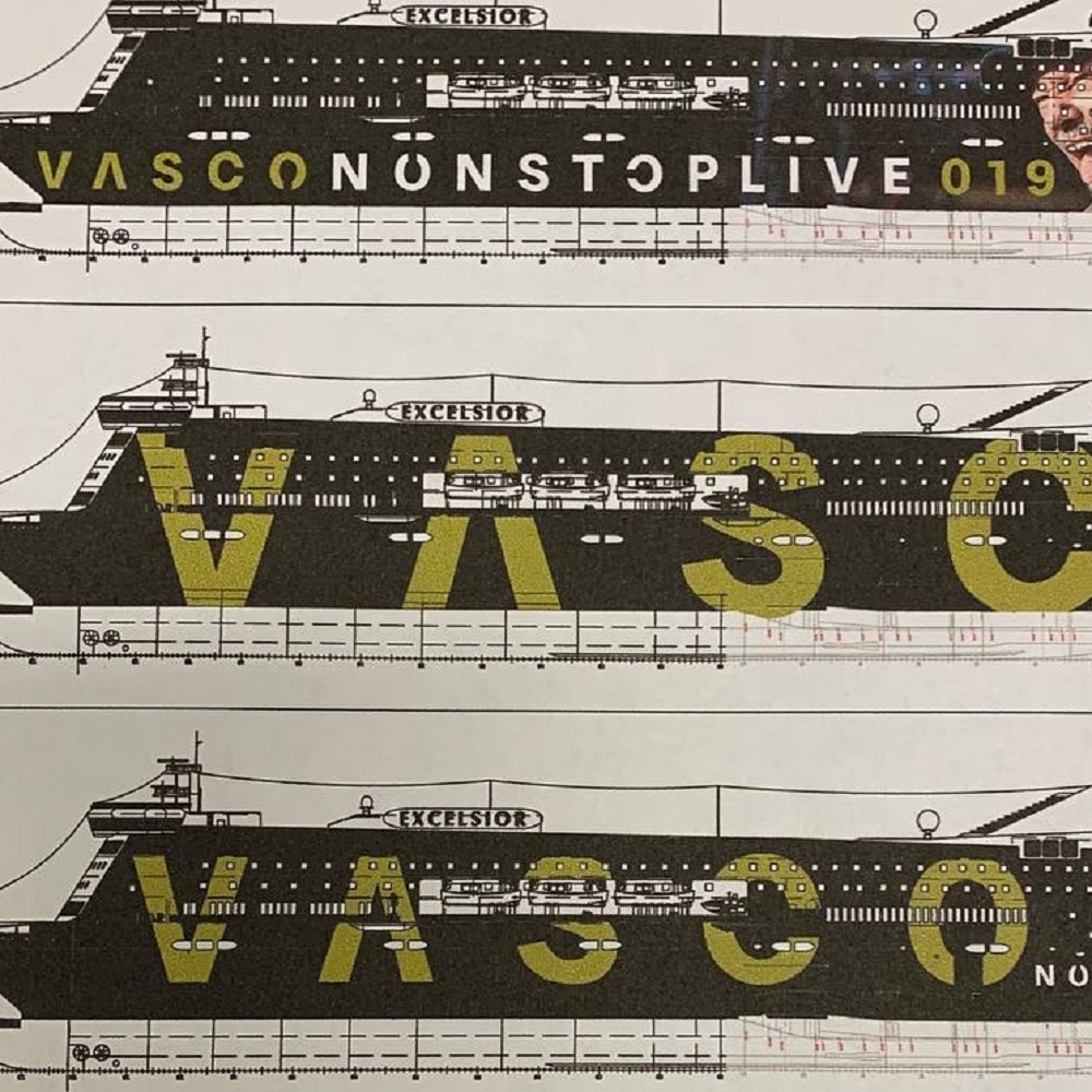 Vasco Rossi, si preparano le navi per i concerti in Sardegna