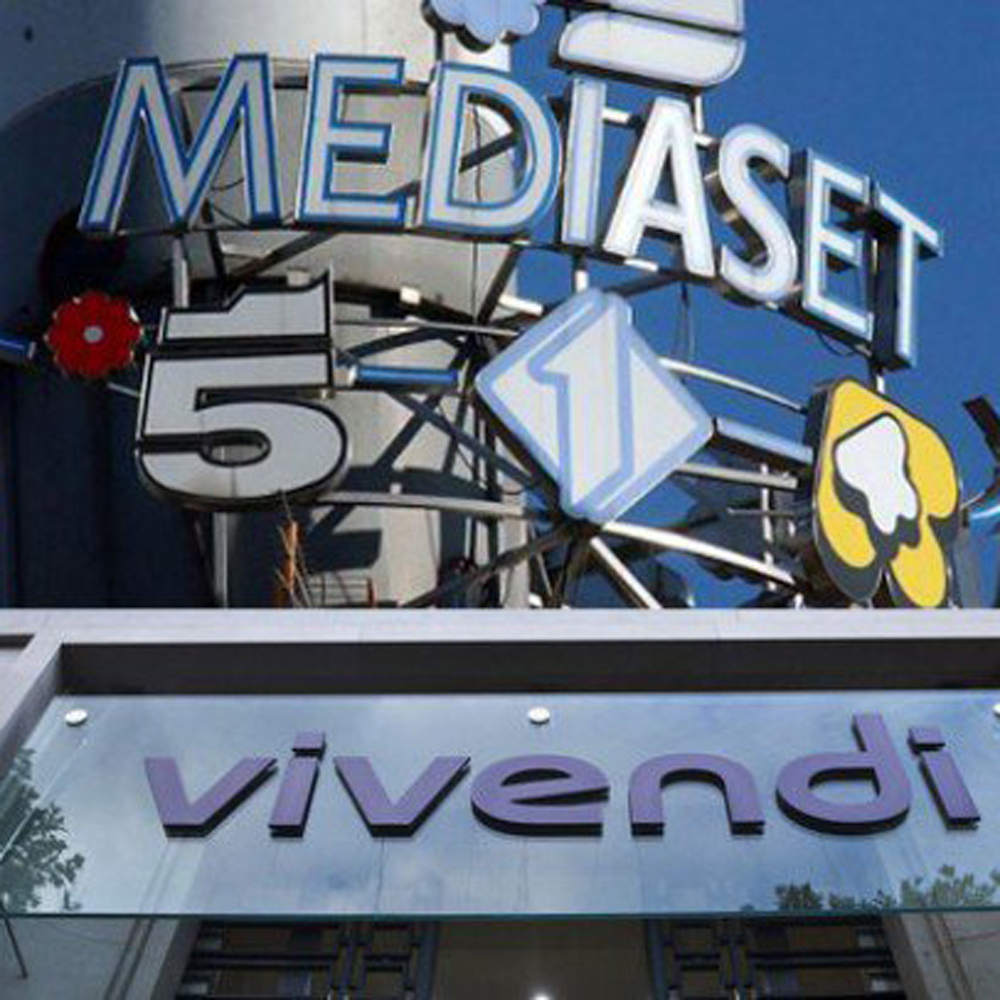 Vivendi non ferma la sua scalata a Mediaset 