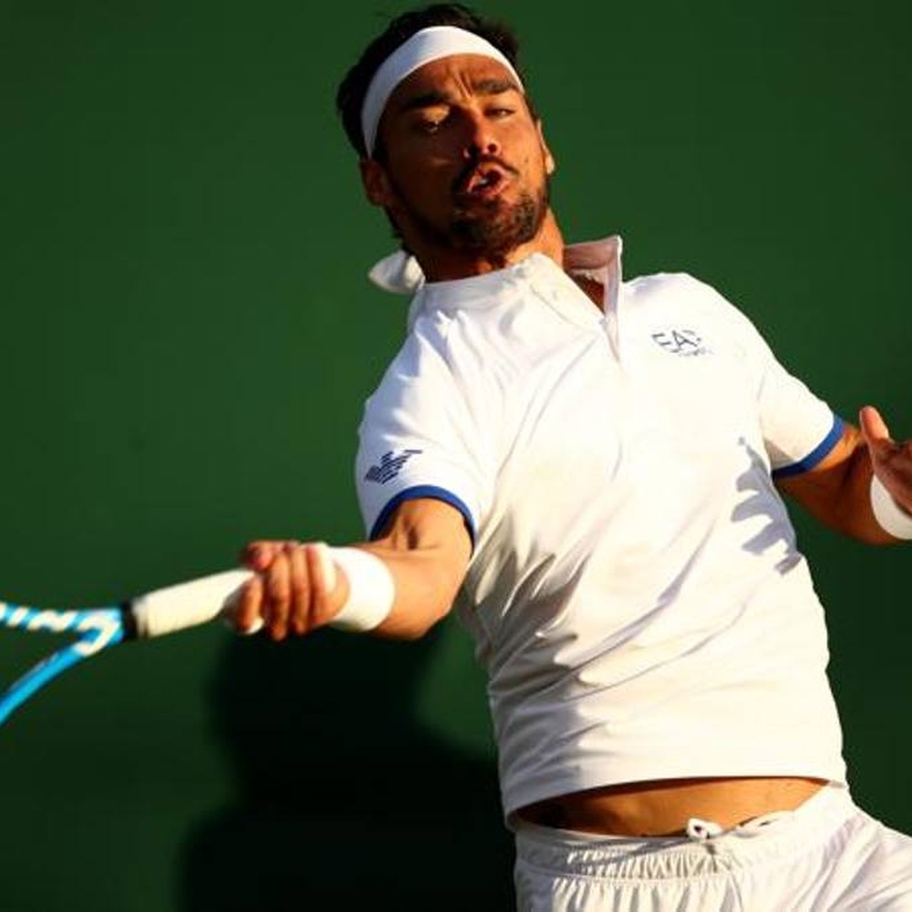 Wimbledon, Fognini eliminato, dà in escandescenze