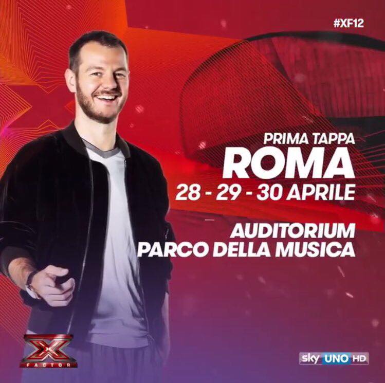 X Factor 2018, al via i casting a Roma