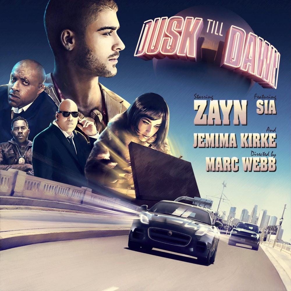 Zayn con Sia in "Dusk Till Dawn"