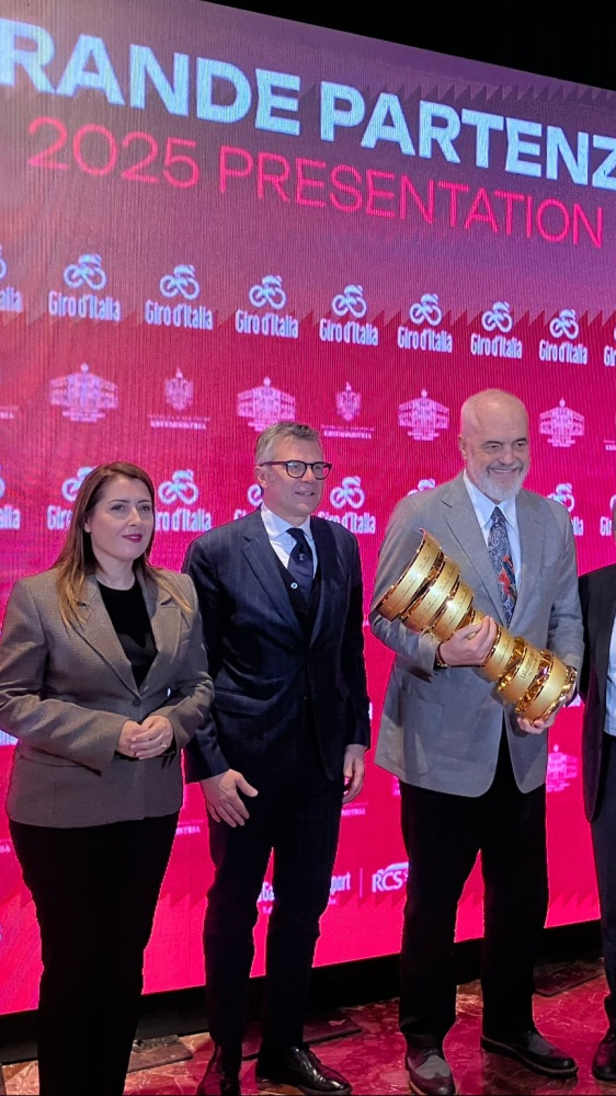 Il Giro d'Italia 2025 partirà dall'Albania, oggi l'annuncio a Tirana