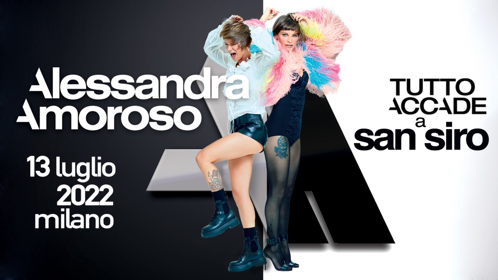 RTL 102.5 a San Siro con Alessandra Amoroso: domani "Tutto Accade a San Siro" in onda in diretta sulla prima radiovisione d'Italia