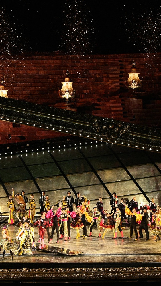 102° Opera Festival all'Arena di Verona. In scena, ieri sera, "La Traviata", uno dei capolavori di Verdi