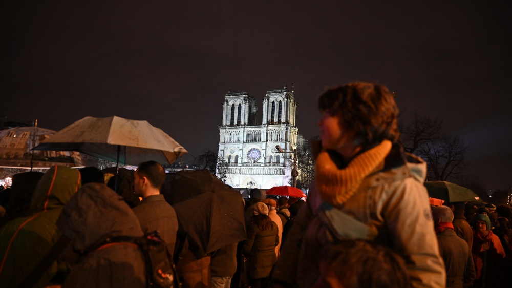 A cinque anni dall'incendio è stata riaperta la cattedrale di Notre Dame a Parigi