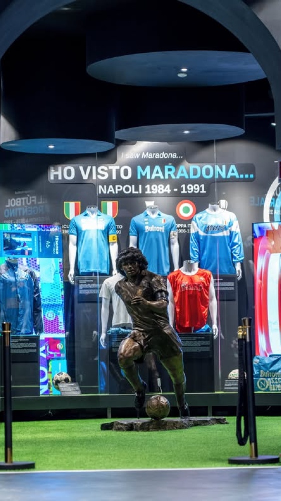 A Napoli un museo dedicato a Diego Armando Maradona. Sono più di 150 i cimeli legati al campione argentino