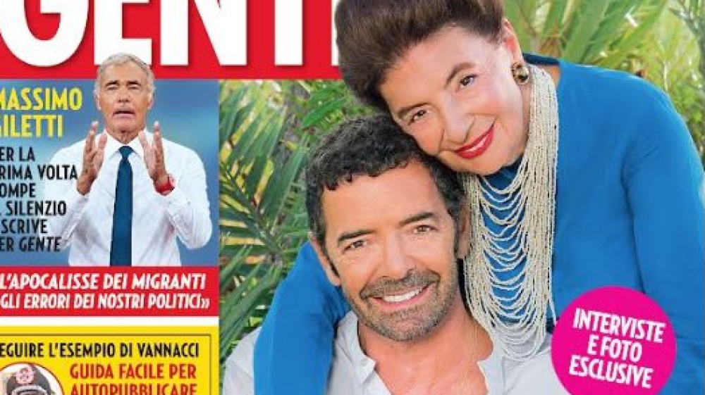 Alberto Matano in copertina su Gente con sua madre Marisa: "Non potrei mai fare a meno di lei"