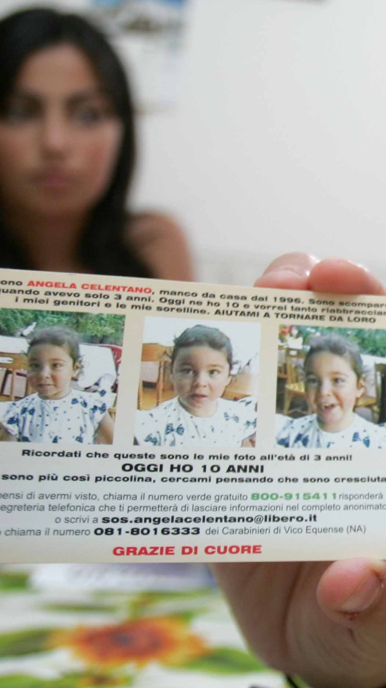 Angela Celentano sparì 29 anni fa, chiesto il test del dna per una donna che vive in Turchia