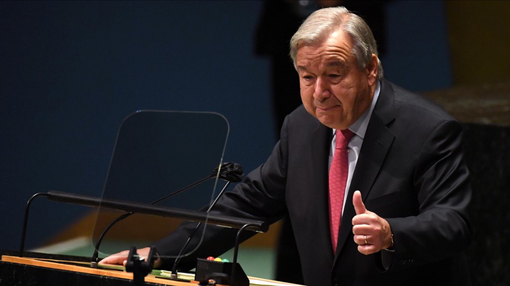 Antonio Guterres apre l'assemblea generale Onu, la disparità di accesso al vaccino è un'oscenità