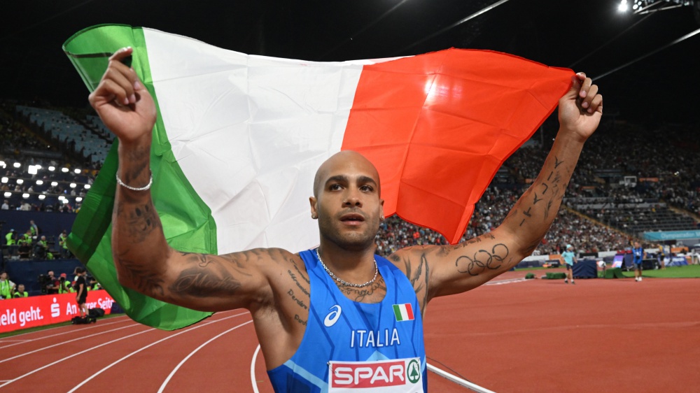 Atletica, a Monaco di Baviera Marcell Jacobs sul tetto d'Europa, l'azzurro ha vinto l'oro nei 100 metri