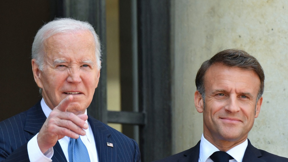 Tutta l’Europa è minacciata dalla Russia, così Biden nell'incontro con Macron all'Eliseo