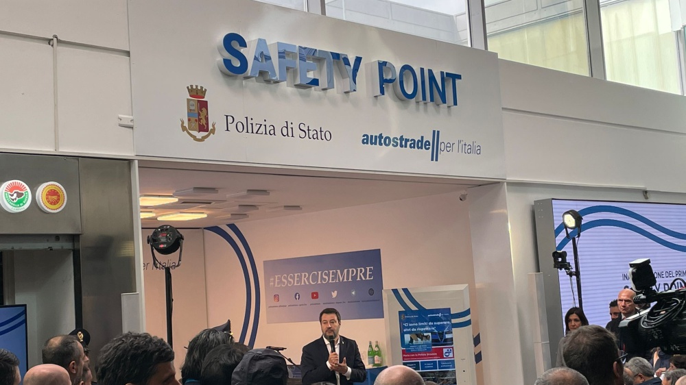Sicurezza stradale, inaugurato il primo Safety Point di Autostrade per l'Italia e Polizia di Stato
