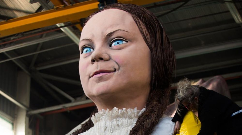 Carnevale di Viareggio, novità 2020, carro con Greta Thunberg