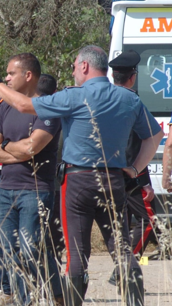 Celebrati a Ostuni i funerali  del brigadiere capo  dei carabinieri Carlo Legrattaglie, presente anche Sergio Mattarella