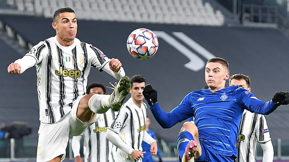 Champions League, la Juventus batte la Dinamo Kiev 3-0, pareggio in Germania 1-1 per la Lazio contro il Borussia Dortmund