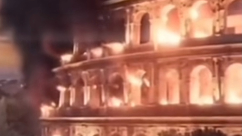Colosseo in fiamme, milioni di visualizzazioni: video realizzato con l'Intelligenza artificiale