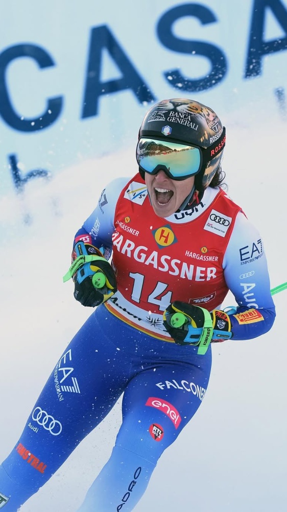 Coppa del Mondo di Sci, Federica Brignone vince la discesa di St. Anton, caduta senza conseguenze per Goggia