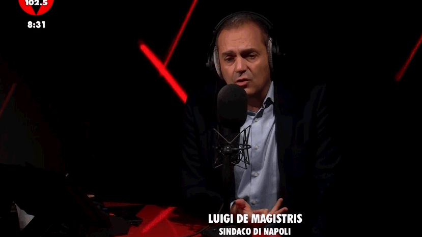 De Magistris e Sala insieme su RTL 102.5, nessuna rivalità tra Napoli e Milano