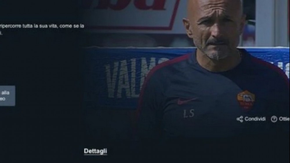 Docufilm su Francesco Totti, che gaffe di Amazon Prime Video: nella locandina c'è la foto di Luciano Spalletti