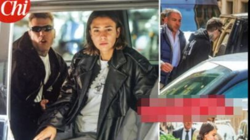 "Dolce vita" per Fedez: i paparazzi di Chi lo "pizzicano" a Roma prima del viaggio a Miami