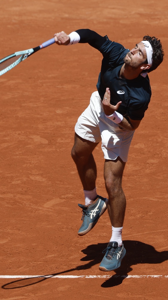Oggi  al Roland Garros scende in campo Jannik Sinner, Vince Musetti, ieri delusione Paolini,