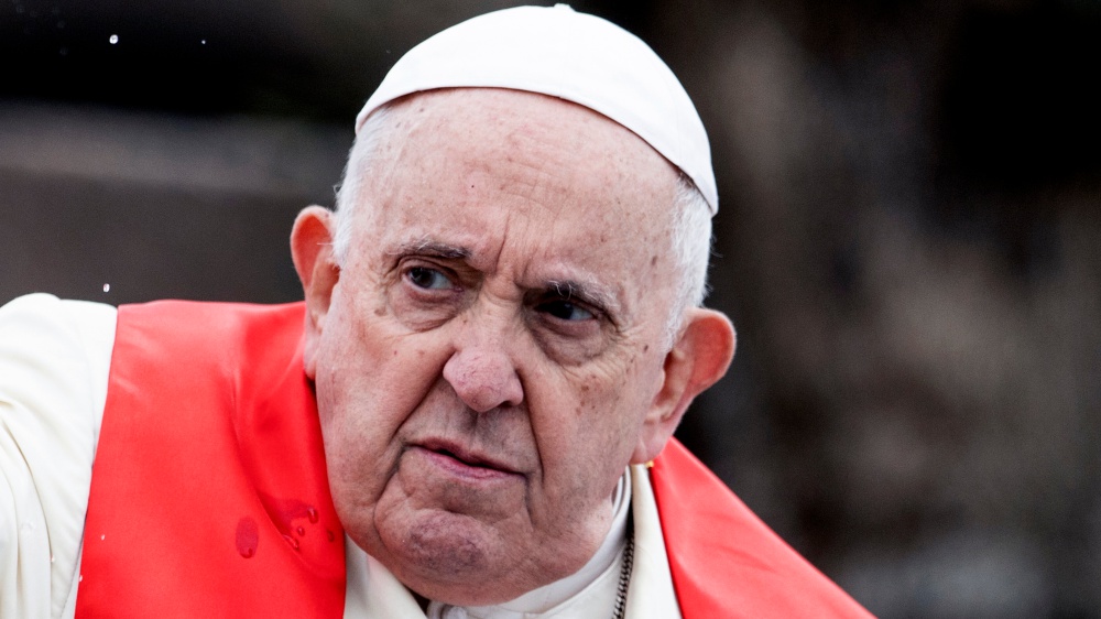 Domenica delle Palme, Papa Francesco non legge l’omelia e resta in silenzio