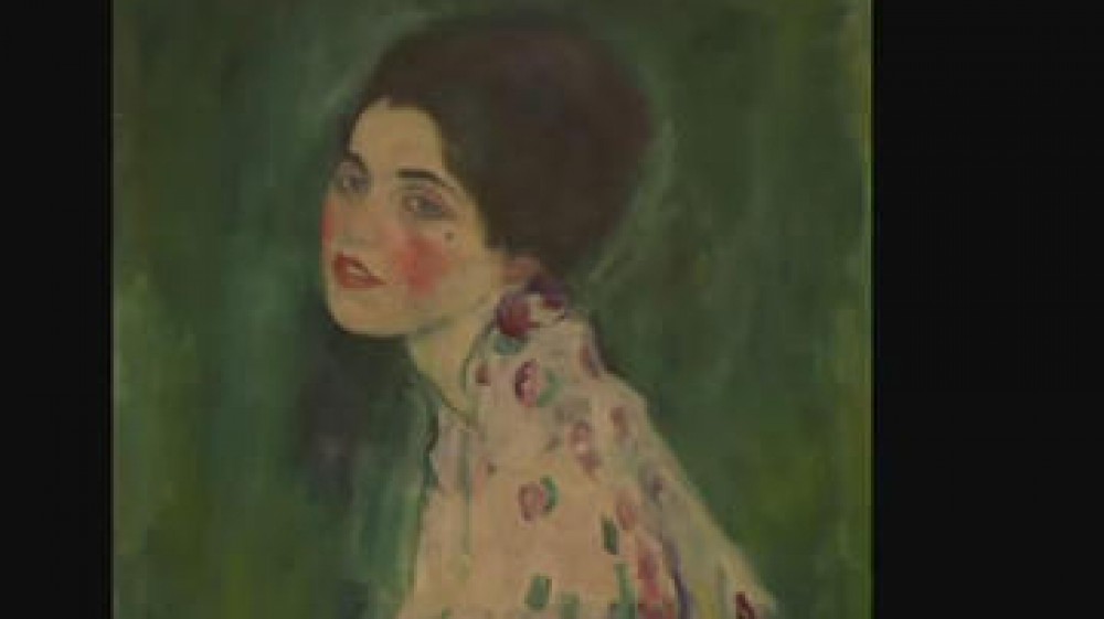 E' tornato nella Galleria Ricci Oddi a Piacenza il "Ritratto di Signora” di Gustav Klimt, il furto 23 anni fa