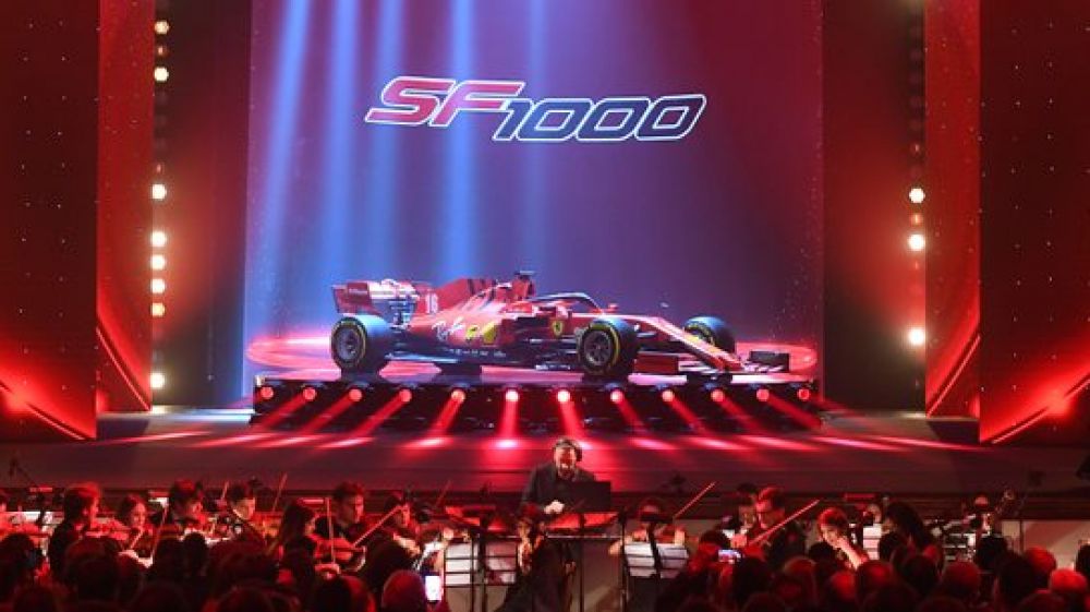 F1, ecco la SF1000, la nuova monoposto della Ferrari