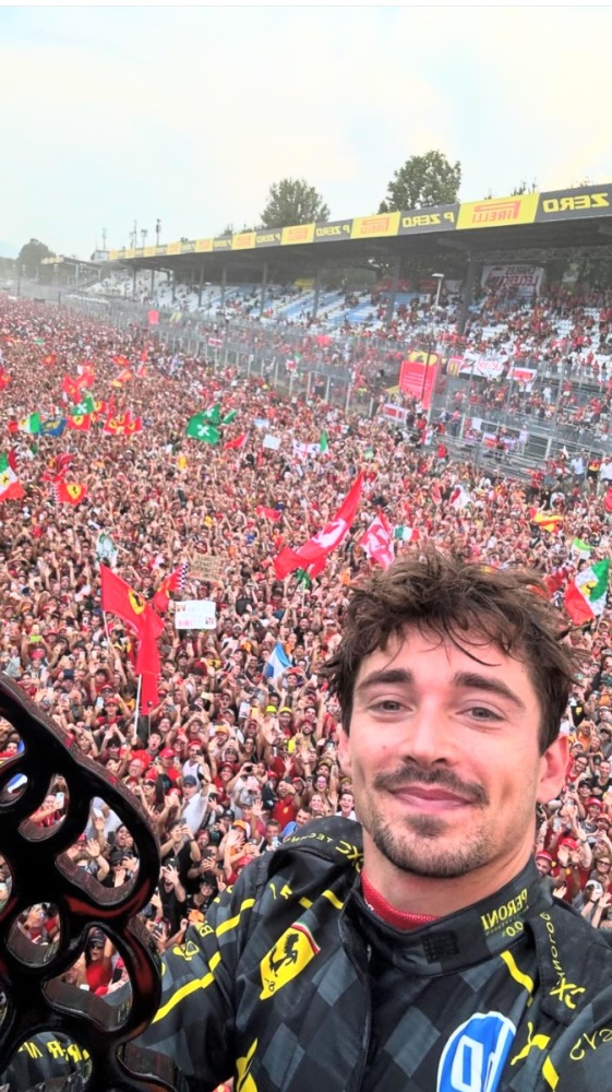 F1, la Ferrari di Charles Leclerc vince il Gran Premio d'Italia